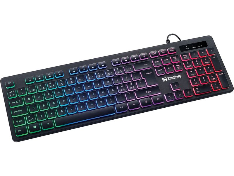 Sandberg-Stealth-Gamer-Keyboard-NORDIC--Gamer-Keyboard-Stealth-NORDIC---Gamer-Keyboard-Stealth-NORDIC---Warranty-60M-