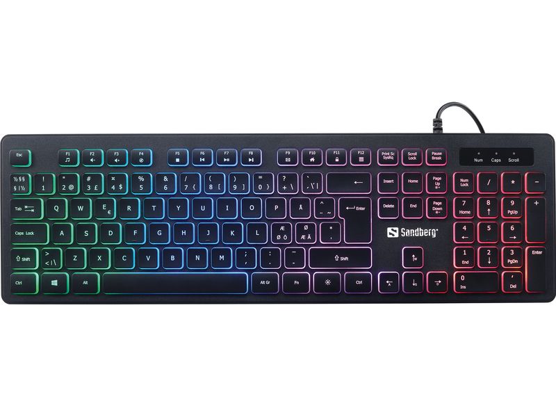 Sandberg-Stealth-Gamer-Keyboard-NORDIC--Gamer-Keyboard-Stealth-NORDIC---Gamer-Keyboard-Stealth-NORDIC---Warranty-60M-