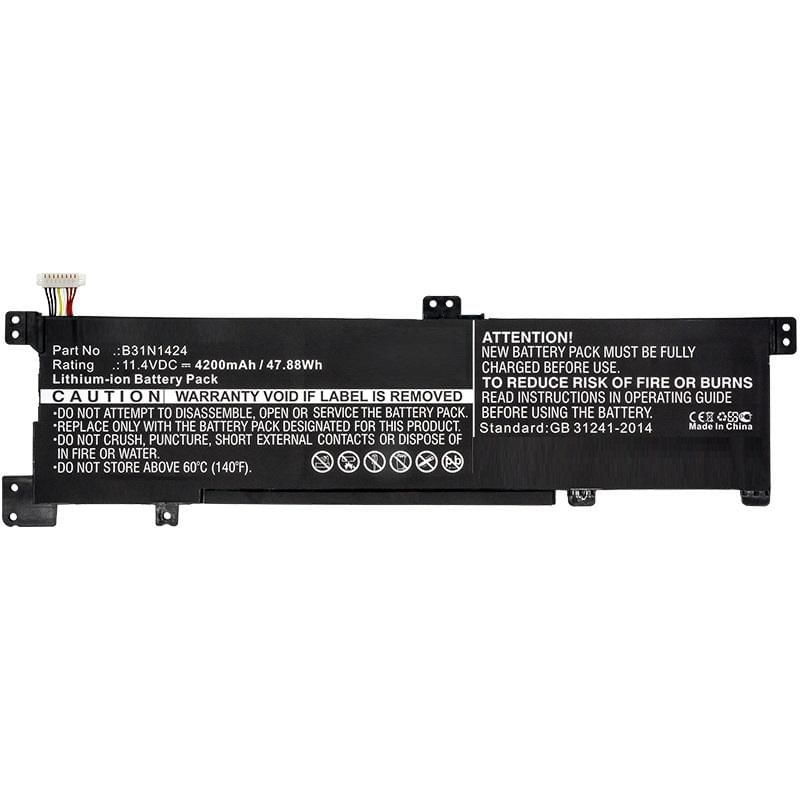 CoreParts-MBXAS-BA0085-ricambio-per-laptop-Batteria--Laptop-Battery-for-Asus-39Wh---Li-ion-11.4V-3400mAh-Black---39Wh-Li