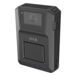 Axis W120 Telecamera per busto Wireless CMOS 1920 x 1080 Pixel Nero Batteria 0,1 lx Wi-Fi 802.11a, 802.11b, 802.11g, Wi