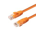 Microconnect MC-UTP6A05O cavo di rete Arancione 5 m Cat6a U/UTP UTP (CAT6A UTP 5m Orange LSZH - Warranty 300M)