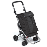 Foppapedretti Go Up Alluminio, Nero Borsa trolley