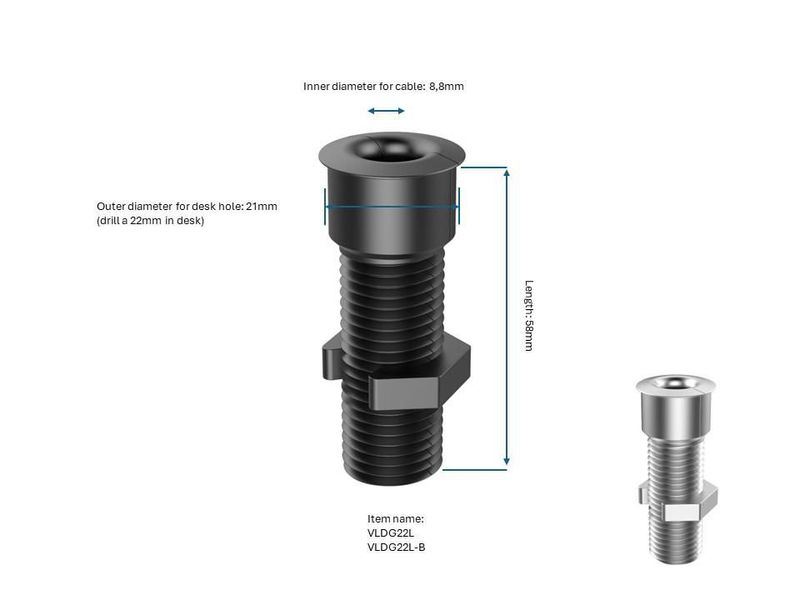 Cable-Through-Desk-Solution---aluminum-large-up-to-55mm---Warranty-36M