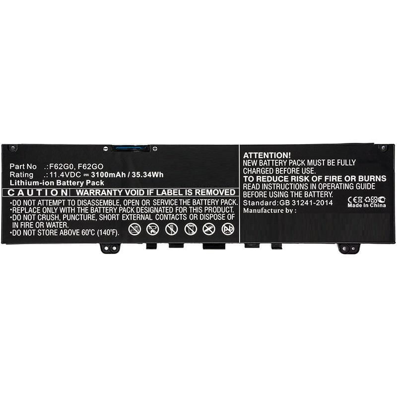 CoreParts-MBXDE-BA0215-ricambio-per-laptop-Batteria--Laptop-Battery-for-Dell-25Wh---Li-ion-11.4V-2200mAh-Black---25Wh-Li