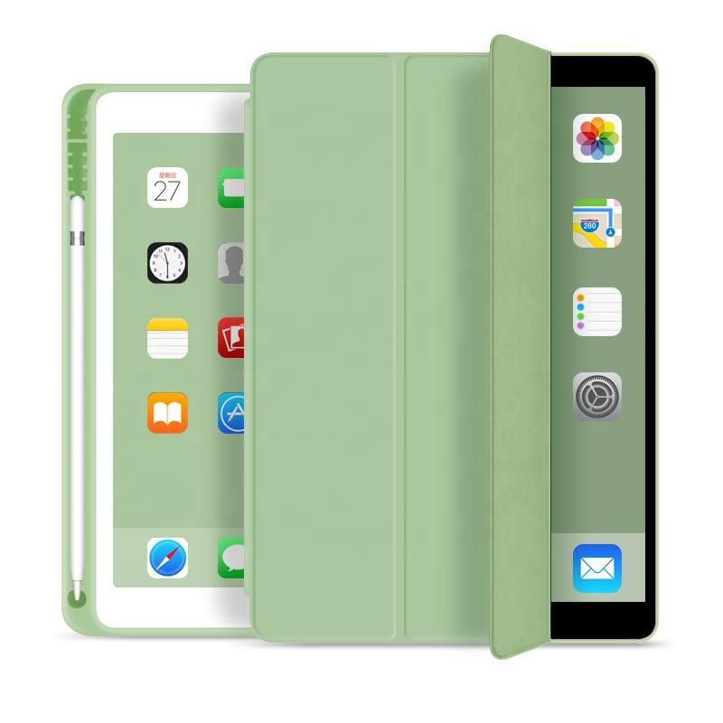 eSTUFF-ES682089-BULK-custodia-per-tablet-246-cm-9.7-Custodia-a-libro-Verde--SEATTLE-Pencil-Case-iPad-9.7---2018-2017.-Li