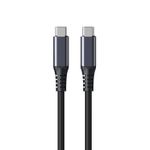 INFINITE-USB-C-Cable-1.2m---USB4-Gen3x2-240W-40Gbps---Black.-Recycled-Plastic.-Super-Soft---Warranty-60M