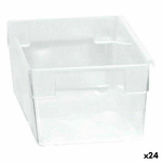 Scatola Multiuso Componibile Trasparente 15 x 8 x 5,3 cm (24 Unità)