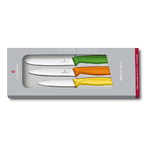 Victorinox set 3 coltello cucina colorato, qualità extra