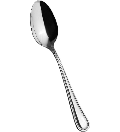 Salvinelli queen, set 12 cucchiai frutta acciaio inox 18/10