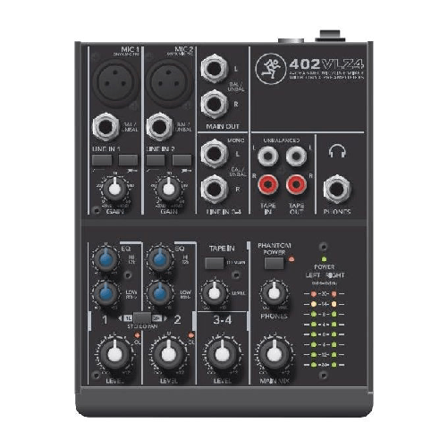 Mackie 402VLZ4 Mixer Audio 4 Canali 20 20000Hz
