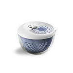 Stefanplast Tosca, centrifuga insalata 2 in 1, cm 26x18 Blue-bianco