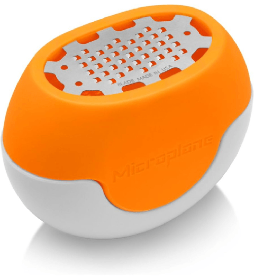 Microplane Grattugia fine zester flexi zesti, arancione per limoni, arance