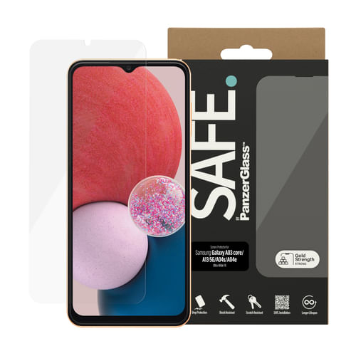 PanzerGlass-SAFE-GALAXY-A03-CORE-A13-5G-CASE-FRIENDLY-Pellicola-proteggischermo-trasparente-Samsung-1-pz--PANZERGLASS-SA