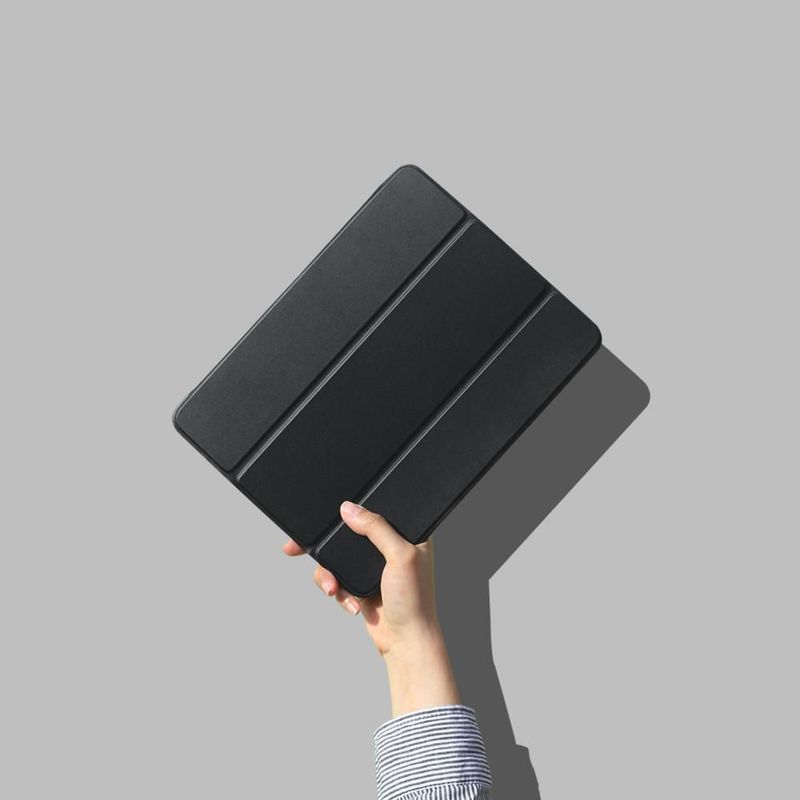 eSTUFF-ES682010-BULK-custodia-per-tablet-246-cm-9.7-Custodia-a-libro-Nero--DENVER-Folio-Case-iPad-9.7---2018-2017.-Black