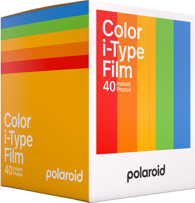 Polaroid-6010-pellicola-per-istantanee-40-pz-89-x-108-mm--Color-film-i-Typex40-film-pack-