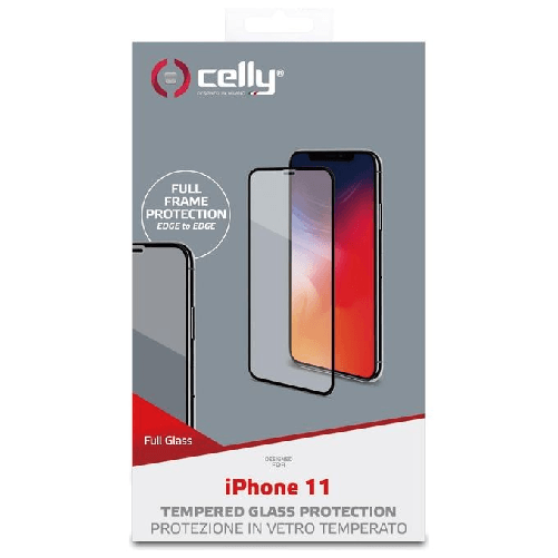 Celly-FULLGLASS1001BK-protezione-per-lo-schermo-e-il-retro-dei-telefoni-cellulari-Pellicola-proteggischermo-trasparente