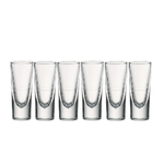 Borgonovo Rocky, set 6 bicchiere da liquore 13 cl con linea