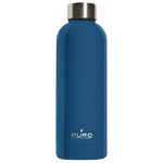 PURO Hot&Cold Glossy Bicicletta, Uso quotidiano, Fitness, Sport 500 ml Acciaio inossidabile Blu