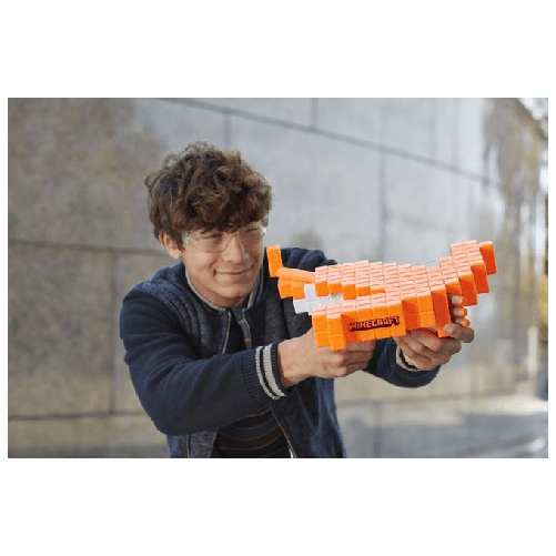 Hasbro-Nerf-Minecraft---Balestra-lancia-dardi-Pillager-s-Crossbow-con-armamento-con-impugnatura-a-retroazione