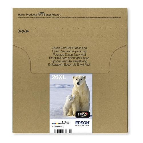 Epson-Polar-bear-Multipack-4-colours-26XL-EasyMail