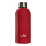 PURO HotandCold Glossy Uso quotidiano 350 ml Acciaio inossidabile Rosso