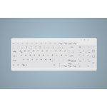 Cherry Active Key AK-C7012 tastiera Industriale USB Tedesco Bianco