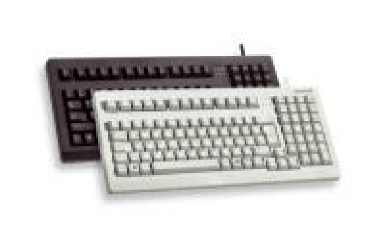 CHERRY-19--compact-PC-keyboard-G80-1800-PS-2--GB--tastiera-PS-2-QWERTY-Grigio