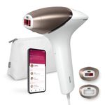 Philips Lumea Prestige 8000 Series Epilatore a luce pulsata IPL con Tecnologia SenseIQ e 2 accessori per viso e corpo