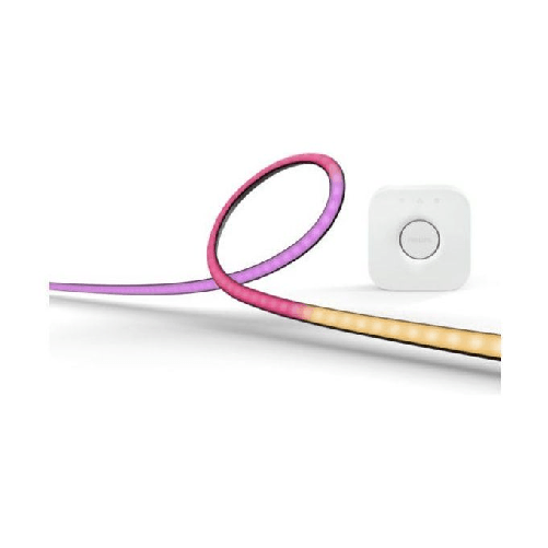 Philips-Hue-White-and-Color-Ambiance-Lightstrip-Gradient-per-PC-24-27--Starter-kit---Hue-Bridge