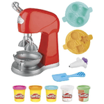 Hasbro Play-Doh Il Magico Mixer, impastatrice giocattolo con finti accessori da cucina