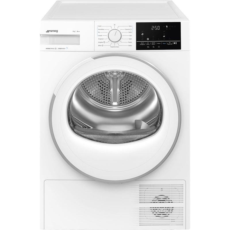 Smeg-DN82SE-asciugatrice-Libera-installazione-Caricamento-frontale-8-kg-A---Bianco