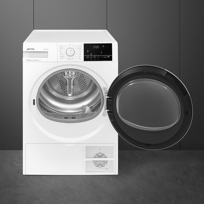 Smeg-DN82SE-asciugatrice-Libera-installazione-Caricamento-frontale-8-kg-A---Bianco