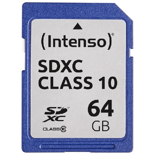 Intenso-3411490-memoria-flash-64-GB-SDXC-Classe-10