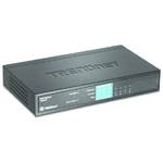 Trendnet TPE-S44 switch di rete Non gestito Supporto Power over Ethernet (PoE) Blu