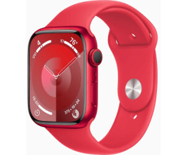 Apple-Watch-Series-9-GPS---Cellular-Cassa-45m-in-Alluminio--PRODUCT-RED-con-Cinturino-Sport-Band--PRODUCT-RED---S-M