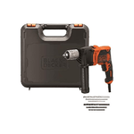 Black & Decker BEH850K 3100 Giri/min Senza chiave Nero, Arancione
