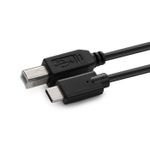 Microconnect W127021090 cavo USB 18 m USB 2.0 USB C USB B Nero (USB-C to USB 2.0 B Cable 18m - Warranty 300M)