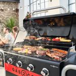 Char-Broil-Gas2Coal-2.0-4B-Grill-Carrello-Carbone---gas-naturale-Nero-Acciaio-inossidabile-Rosso