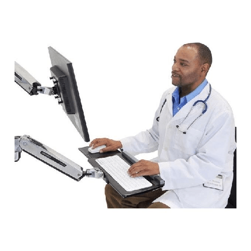 Ergotron-LX-Sit-Stand-Wall-Mount-Keyboard-Arm