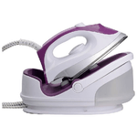 NGM-Mobile HH-2668D ferro da stiro a caldaia 2200 W 0,6 L Piastra in Ceramica Viola, Bianco