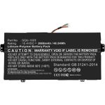 CoreParts MBXAC-BA0097 ricambio per laptop Batteria (Laptop Battery for Acer - 40.04Wh Li-ion 15.4V 2600mAh - Black 40.0