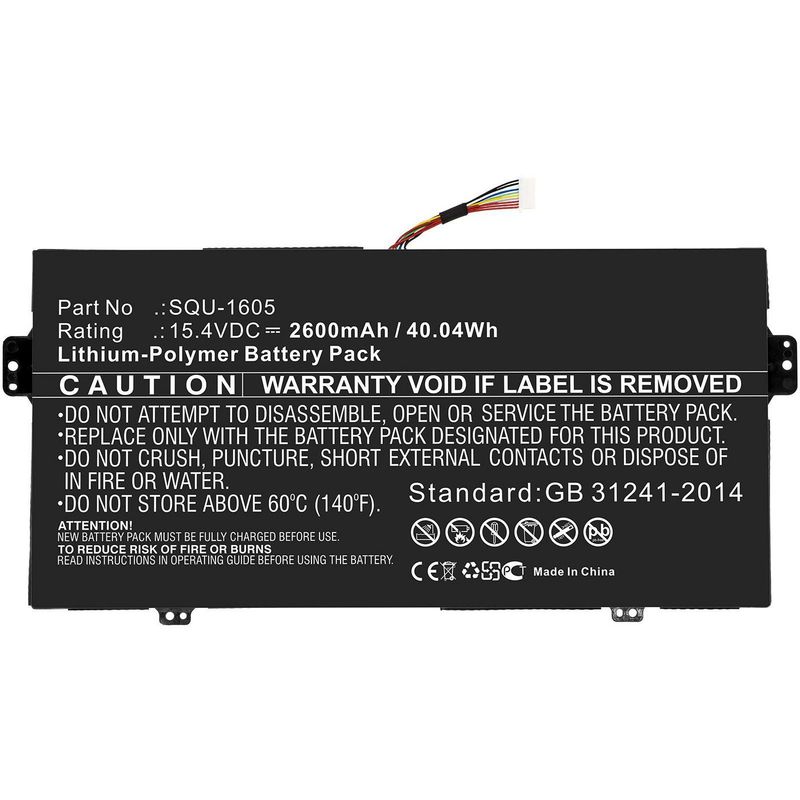 CoreParts-MBXAC-BA0097-ricambio-per-laptop-Batteria--Laptop-Battery-for-Acer---40.04Wh-Li-ion-15.4V-2600mAh---Black-40.0