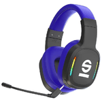 Celly-Sparco-SPWHEADPHONEPRO-cuffia-e-auricolare-Wireless-A-Padiglione-Giocare-USB-tipo-C-Nero-Blu