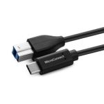 Microconnect W127021088 cavo USB 3 m USB 3.2 Gen 1 3.1 Gen 1 USB C USB B Nero (USB-C to USB3.0 B Cable 3m - Warranty 300