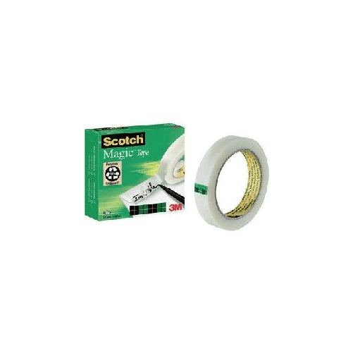 3M-Scotch-Magic-Tape-810-Adatto-per-uso-interno-66-m-Fibra-Carta-Bianco