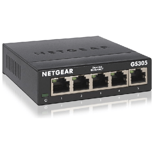 NETGEAR-GS305-Non-gestito-L2-Gigabit-Ethernet--10-100-1000--Nero