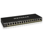 NETGEAR GS316PP Non gestito Gigabit Ethernet (10/100/1000) Supporto Power over Ethernet (PoE) Nero