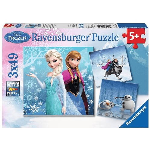 Ravensburger Winter Adventures Puzzle 147 pz Cartoni