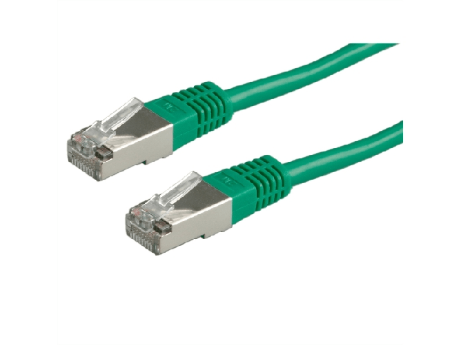 Value-S-FTP-PiMF-Patch-Cord-Cat.6-green-10.0m-cavo-di-rete-Verde--Value-CAT6-S-FTP-CU-Ethernet-Cable-Green-10m-