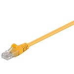 Goobay Wentronic Goobay CAT 5e Patchkabel, U/UTP, Gelb, 5 m - CCA Kupfergemisch (68376)